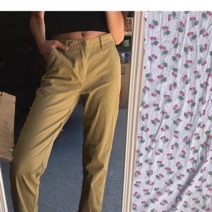 BRANDY MELVILLE khaki mustard pants
